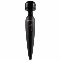 Best Sale 🛒 Bondara Black Midi Rechargeable Multi Speed Wand Vibrator ⭐