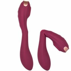 Best Pirce 🤩 Bondara Tap That Burgundy 15 Function Dual Ended Tapping Vibrator ✔️ -Sex Toys Sales Store unnamed file 146