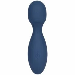 Hot Sale ✨ Bondara Love Strike Navy Silicone 10 Function Mini Wand Vibrator 🎁