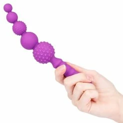 Discount ❤️ Bondara Rattlesnake Purple Silicone Anal Beads - 8 Inch ⌛ -Sex Toys Sales Store unnamed file 323