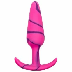 Discount 🤩 Mon Amour Pink Marble Silicone Butt Plug - 4, 4.8, Or 5.8 Inch 👍
