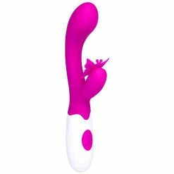 Deals 🌟 Bondara Flutterby Pleasure Pink 30 Function Rabbit Vibrator ✔️