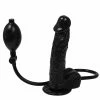Flash Sale 😀 Bondara Swell Time Black Realistic Inflatable Dildo - 7 Inch 🔔
