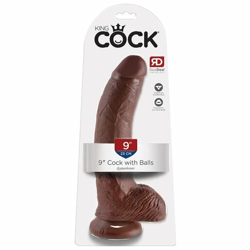 Outlet 😍 Pipedream King Cock Dark Tone Ballsy Dildo - 7, 9 Or 10 Inch 💯 13 Outlet 😍 Pipedream King Cock Dark Tone Ballsy Dildo - 7, 9 Or 10 Inch 💯 - Image 11