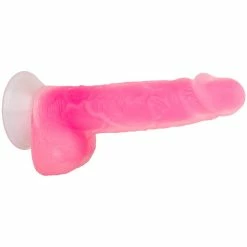 Budget ⭐ Bondara Illumi-Naughty Pink Glow In The Dark Dildo - 8 Inch 💯 -Sex Toys Sales Store unnamed file 527