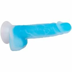 Hot Sale 😉 Bondara Illumi-Naughty Blue Glow In The Dark Dildo - 8 Inch 😀 -Sex Toys Sales Store unnamed file 617