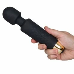 Brand new 😀 Bondara Black Silicone 20 Function Rechargeable Wand Vibrator ✔️ -Sex Toys Sales Store unnamed file 74