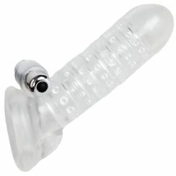 Best reviews of 🌟 Bondara Clear Textured Vibrating Cock Sleeve With Ball Strap ✨