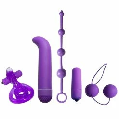 Budget 🤩 Bondara&Sex Night In Essentials 6 Piece Purple Couple's Set 👍