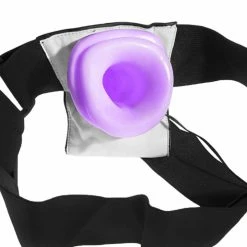 Best Pirce 🔔 Bondara&Sex Pearl Purple Unisex Hollow Vibrating Strap-On - 7 Inch 🤩 -Sex Toys Sales Store unnamed file 864