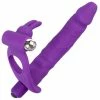 Promo 😍 Bondara Dual Penetration Vibrating Strap-On - 6.5 Inch 🛒
